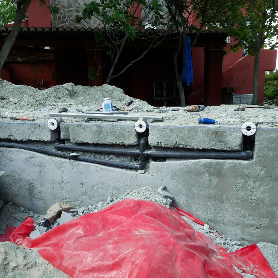 Instalaciones de la piscina