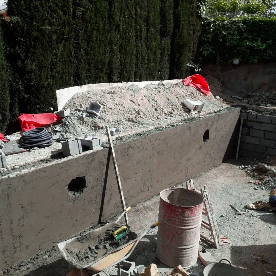 Revestimiento del muro