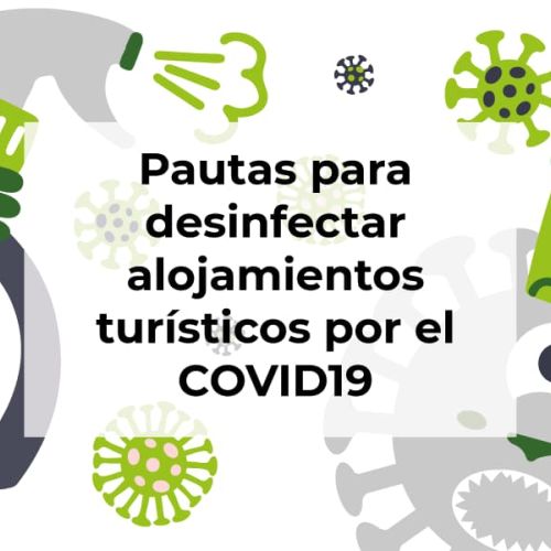 Desinfectar alojamientos turísticos