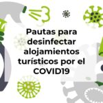 Pautas para desinfectar alojamientos turísticos por el COVID19